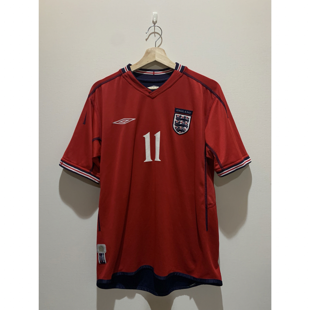 【美品】2002年 イングランド代表 ユニフォーム アンブロ UMBRO