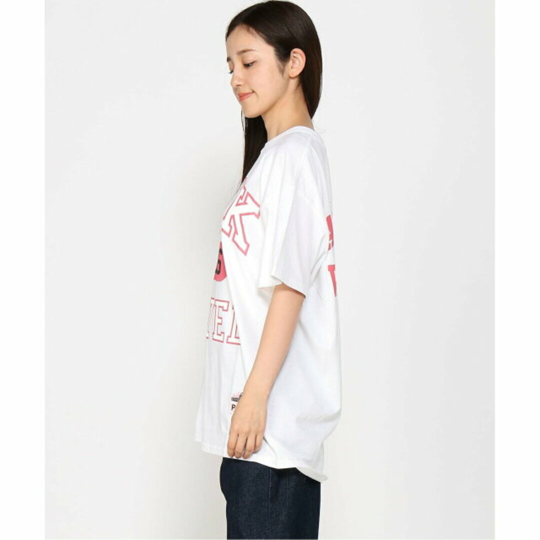 RNA(アールエヌエー)の【ホワイト】【M】M1447 PMカレッジTEE レディースのトップス(カットソー(長袖/七分))の商品写真