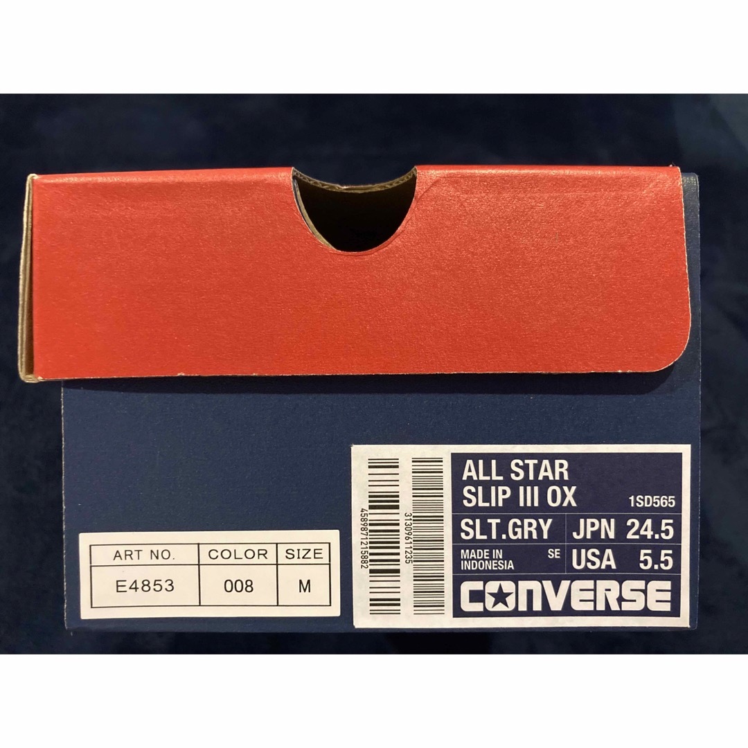 CONVERSE(コンバース)のALL STAR SLIP Ⅲ OX 24.5 オールスター スリッポン 紐無し レディースの靴/シューズ(スニーカー)の商品写真