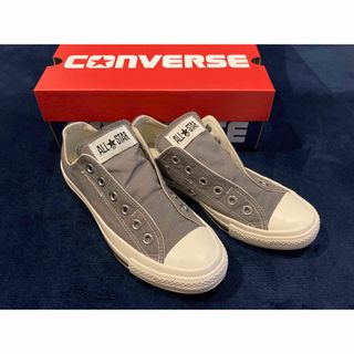 コンバース(CONVERSE)のALL STAR SLIP Ⅲ OX 24.5 オールスター スリッポン 紐無し(スニーカー)