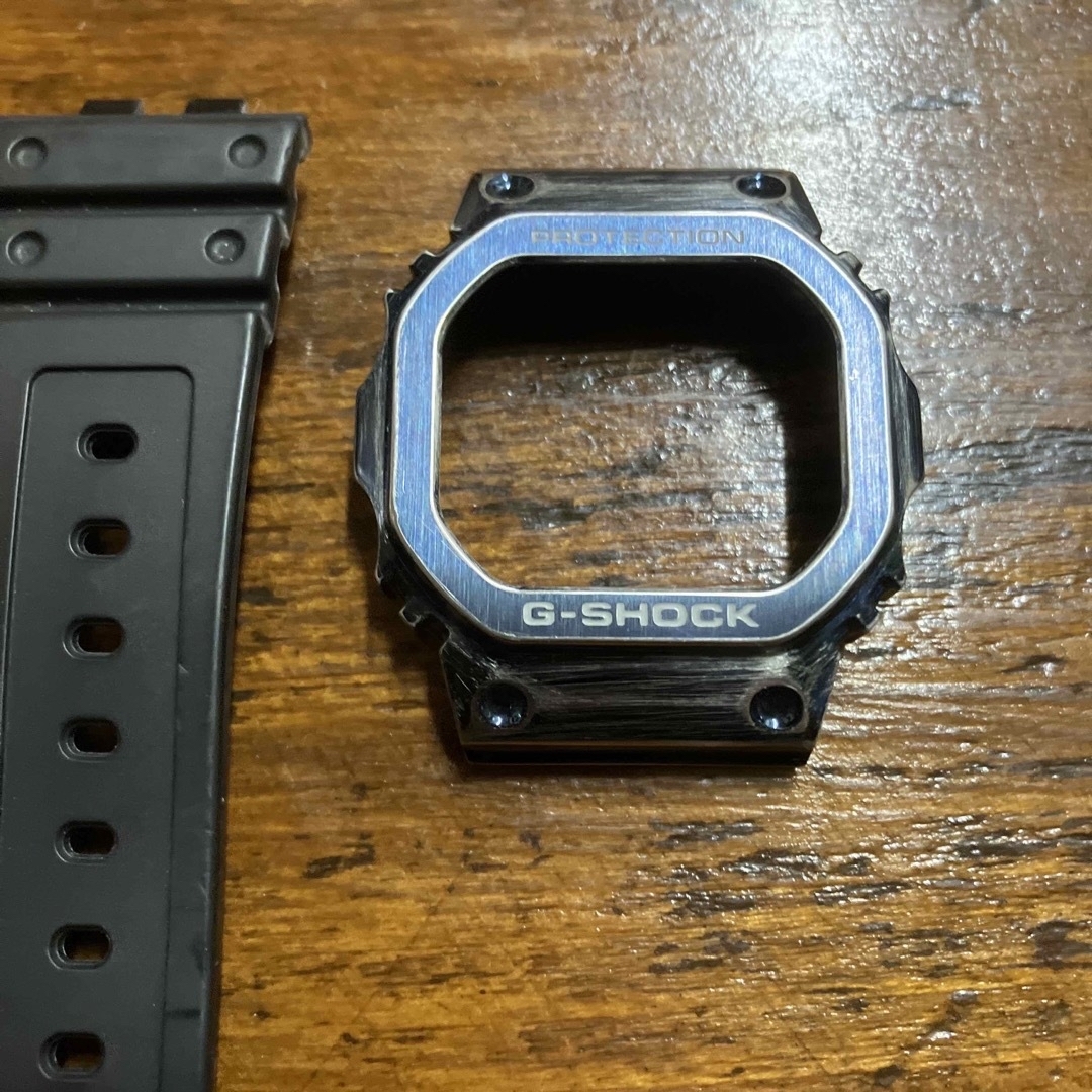 G-SHOCK(ジーショック)のG-SHOCK GMW-B5000純正ベゼル純正ウレタンベルト メンズの時計(ラバーベルト)の商品写真