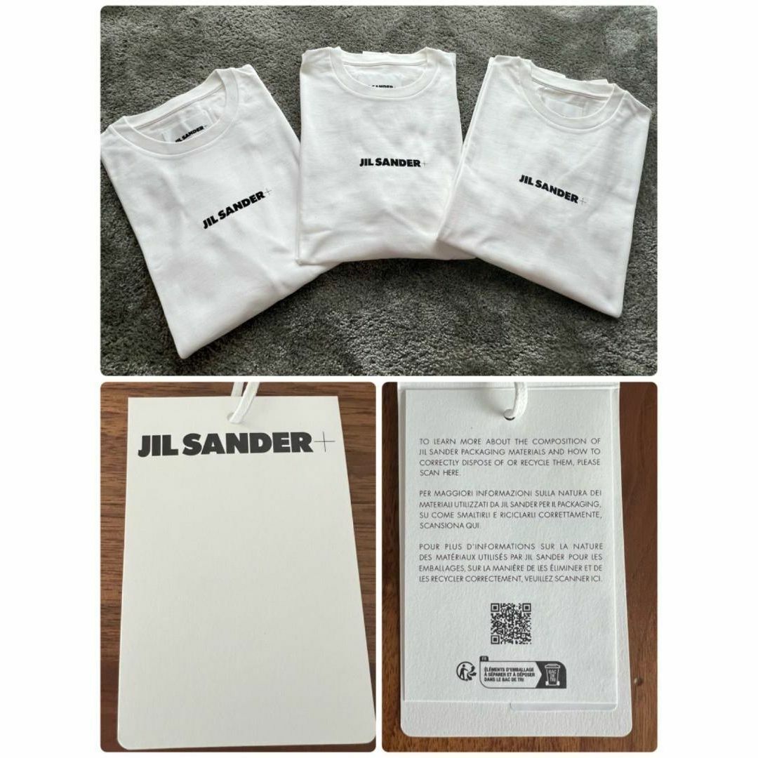 【新品未使用】2023FW JIL SANDER コットン ロゴ ロンT M