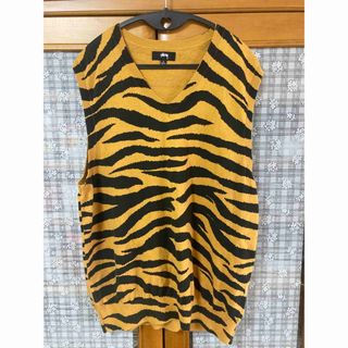 STUSSY - Stüssy - Tiger Printed Sweater VESTの通販 by kob's shop ...