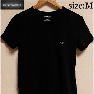 エンポリオアルマーニ(Emporio Armani)の【複数割】エンポリオアルマーニ　EMPORIO ARMANI 黒　Tシャツ　M(Tシャツ/カットソー(半袖/袖なし))