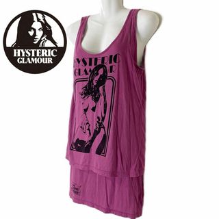 ヒステリックグラマー(HYSTERIC GLAMOUR)の【ロング！人気ブランド！人気柄！】HYSTERIC GLAMOURタンクトップ！(タンクトップ)