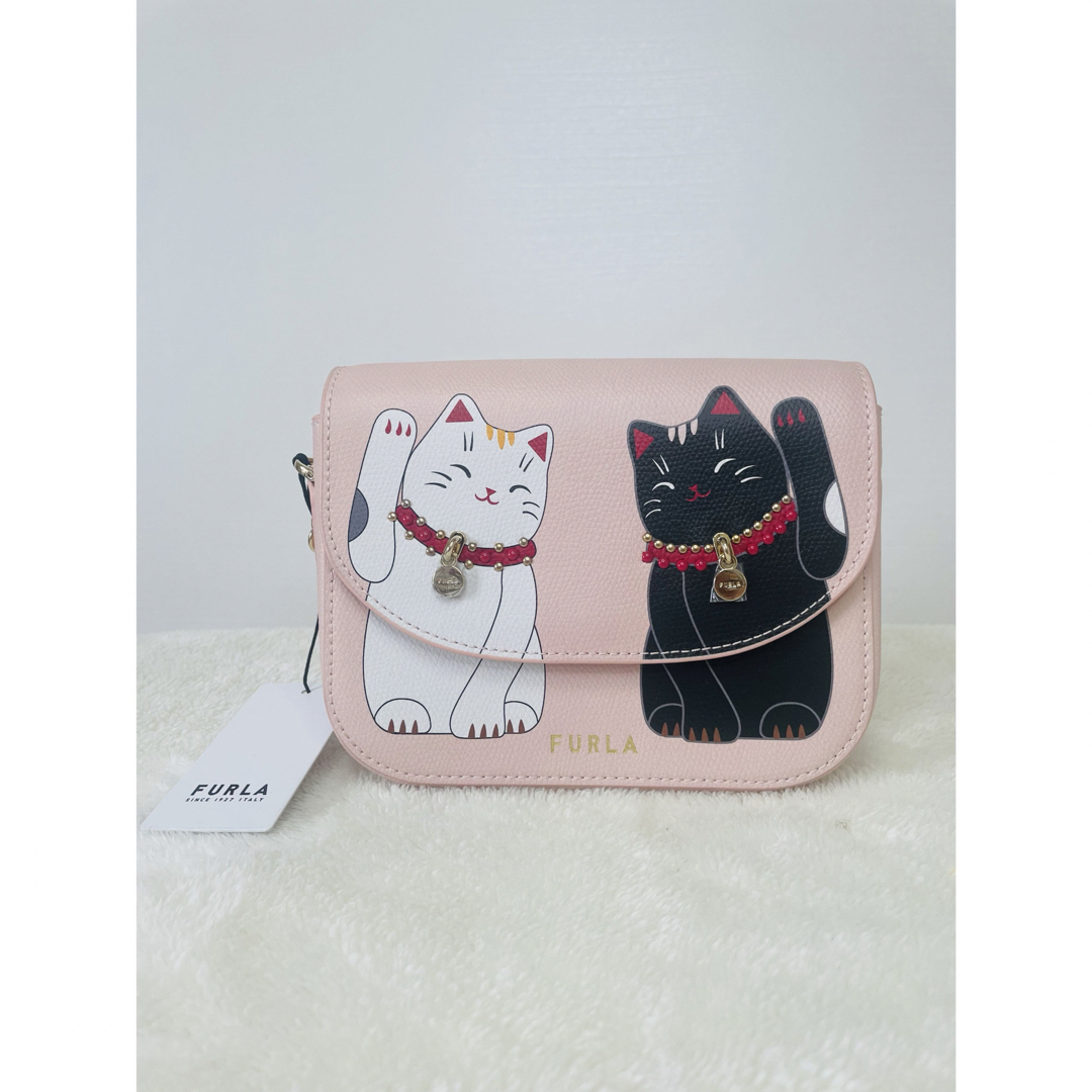 【新品未使用】FURLA　アジア限定招き猫　ショルダーバッグ