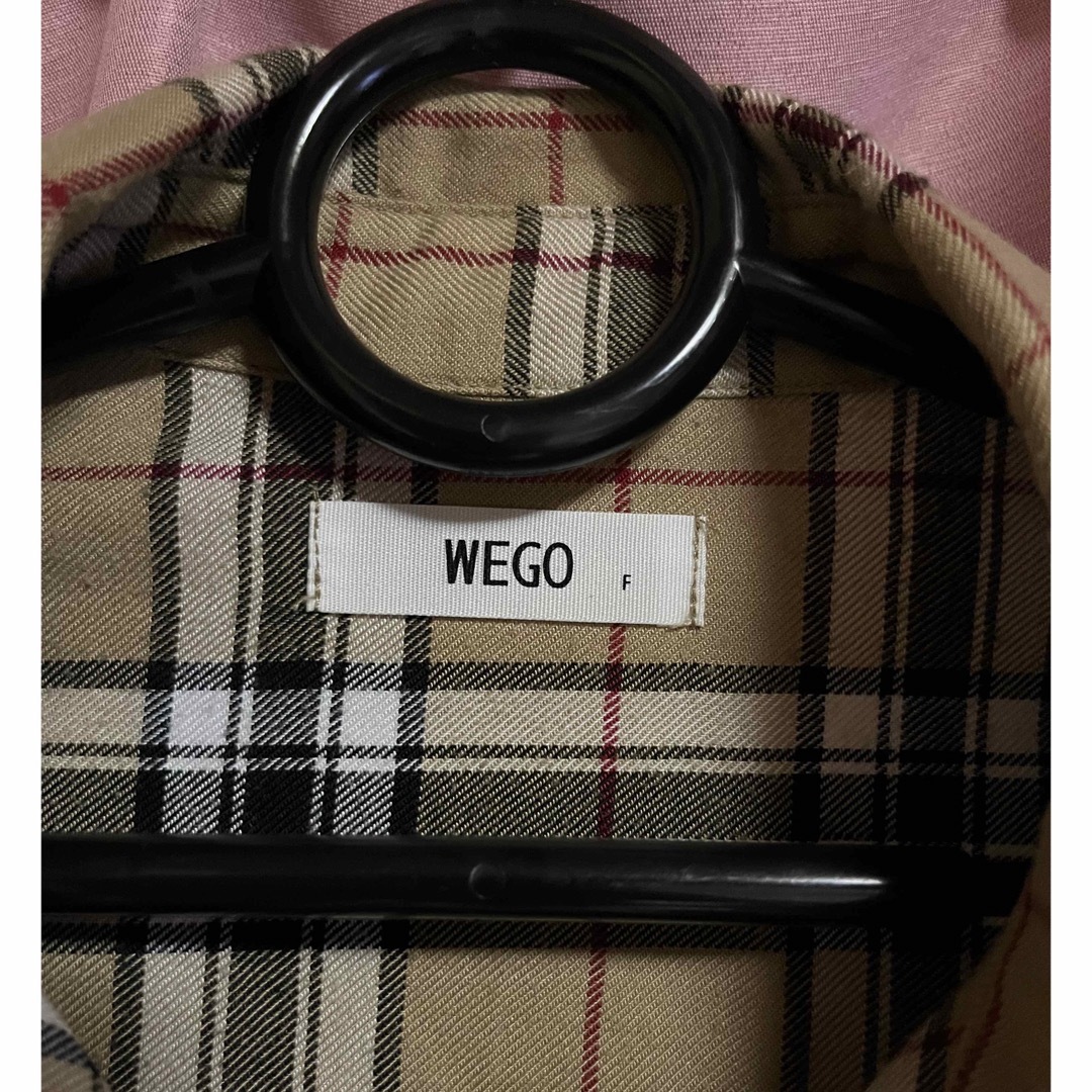 WEGO(ウィゴー)のWEGO チェック柄 半袖シャツ レディースのトップス(シャツ/ブラウス(半袖/袖なし))の商品写真