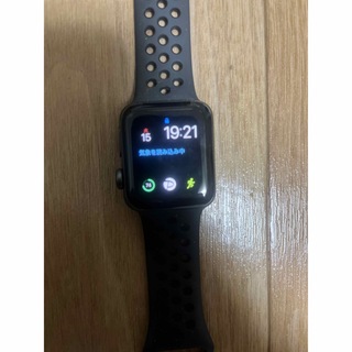 アップルウォッチ(Apple Watch)のApple Watch3 38mm NIKE(腕時計(デジタル))