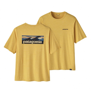 パタゴニア(patagonia)のLサイズ BOYX パタゴニア 新品 キャプリーン クールデイリー グラフィック(Tシャツ/カットソー(半袖/袖なし))