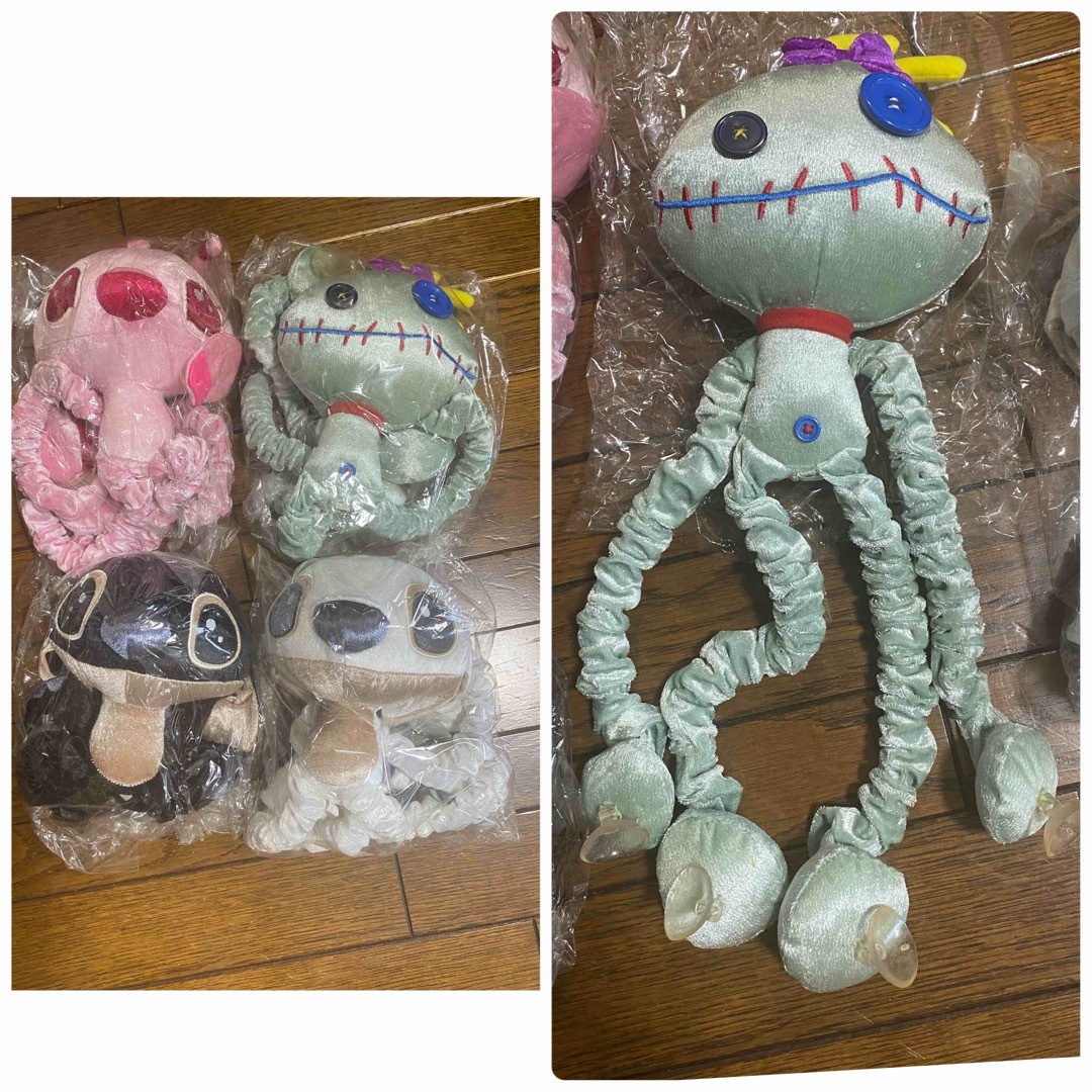 STITCH - スティッチ ディズニー ぬいぐるみ 白黒 エンジェル STITCH - スティッチ ディズニー ぬいぐるみ 白黒 エンジェル