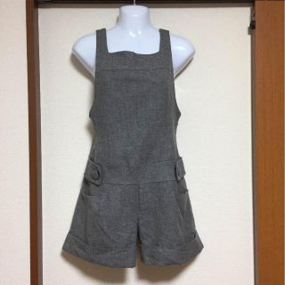 ミッシュマッシュ(MISCH MASCH)の【美品】 MISCH MASCH ウールカシミヤ素材のサロペットパンツ(サロペット/オーバーオール)