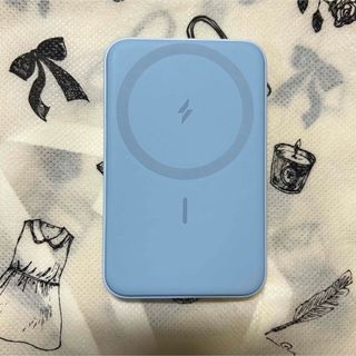 アンカー(Anker)のAnker 622 Magnetic Battery (MagGo) ブルー(バッテリー/充電器)