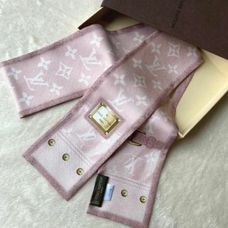 ルイヴィトン(LOUIS VUITTON)の1126 美品 ルイヴィトン LOUIS VUITTON バンドー スカーフ(ストール/パシュミナ)