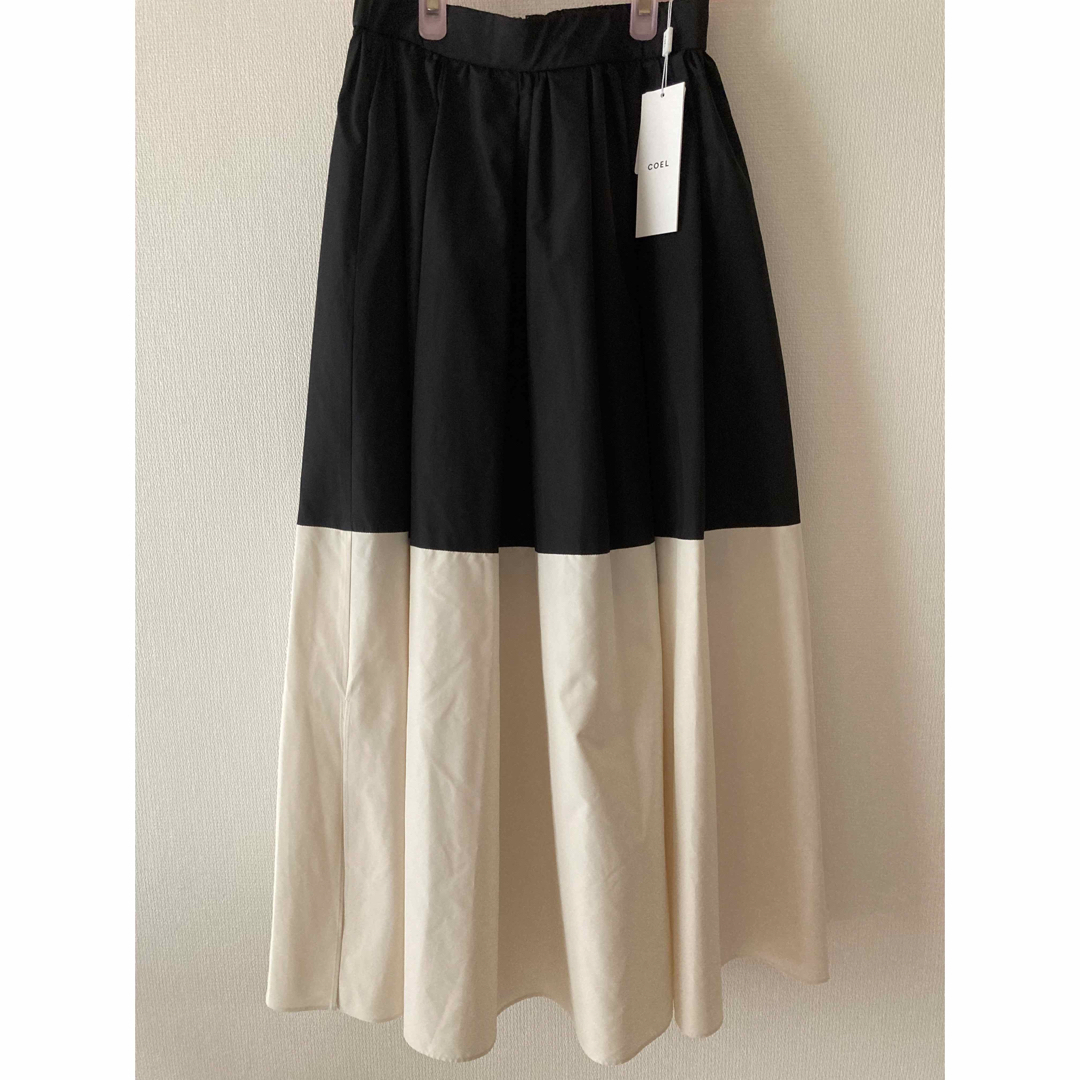 【新品未使用】Coel ビスチェ付きバイカラースカート
