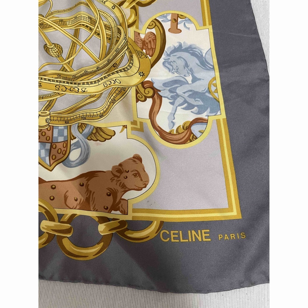 celine(セリーヌ)のCELINE セリーヌ 大判スカーフ レディースのファッション小物(バンダナ/スカーフ)の商品写真