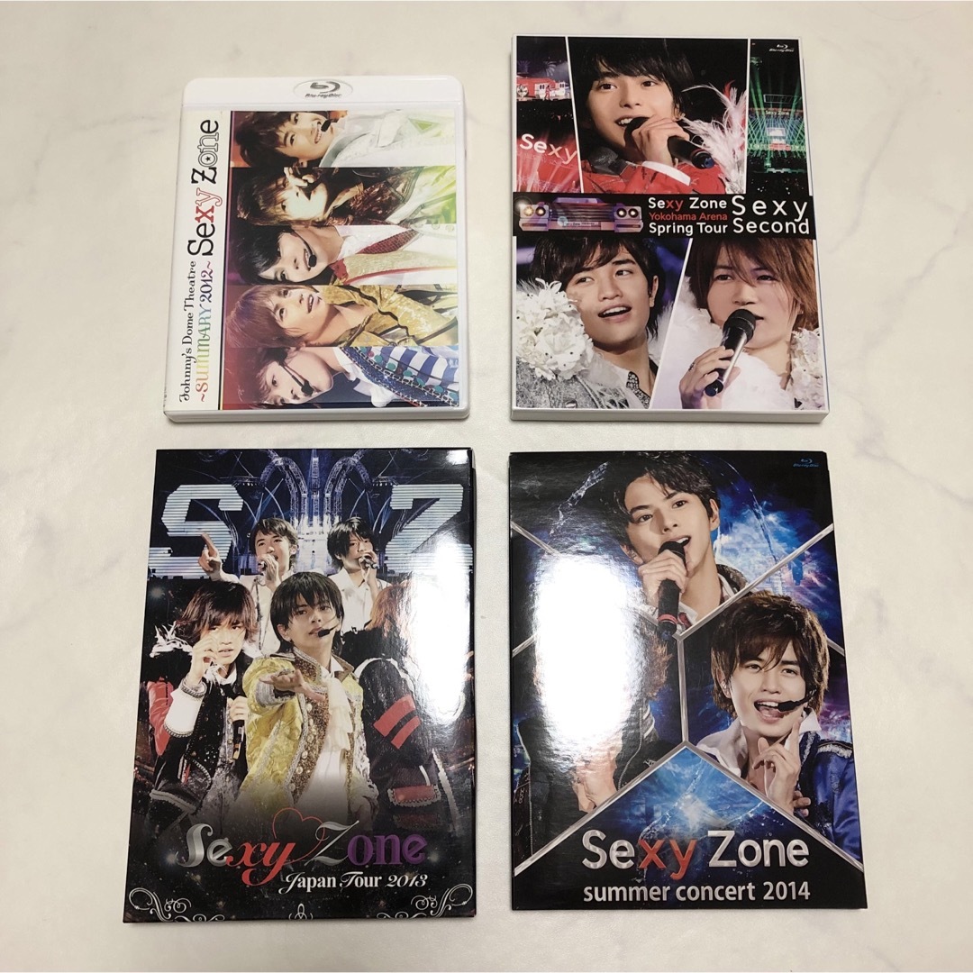 Sexy Zone(セクシー ゾーン)のSexyZone ライブBlu-ray 4枚セット エンタメ/ホビーのDVD/ブルーレイ(アイドル)の商品写真