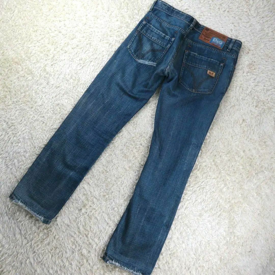 美品】DOLCE & GABBANA ヴィンテージ加工 ジーンズ-