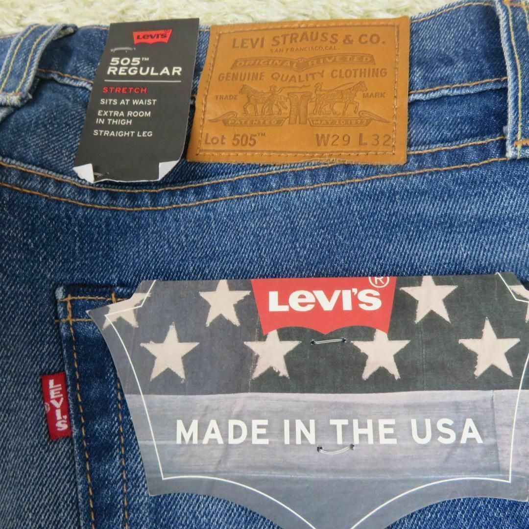 《新品》Levi’s　リーバイス　505　デニムパンツ　インディコ