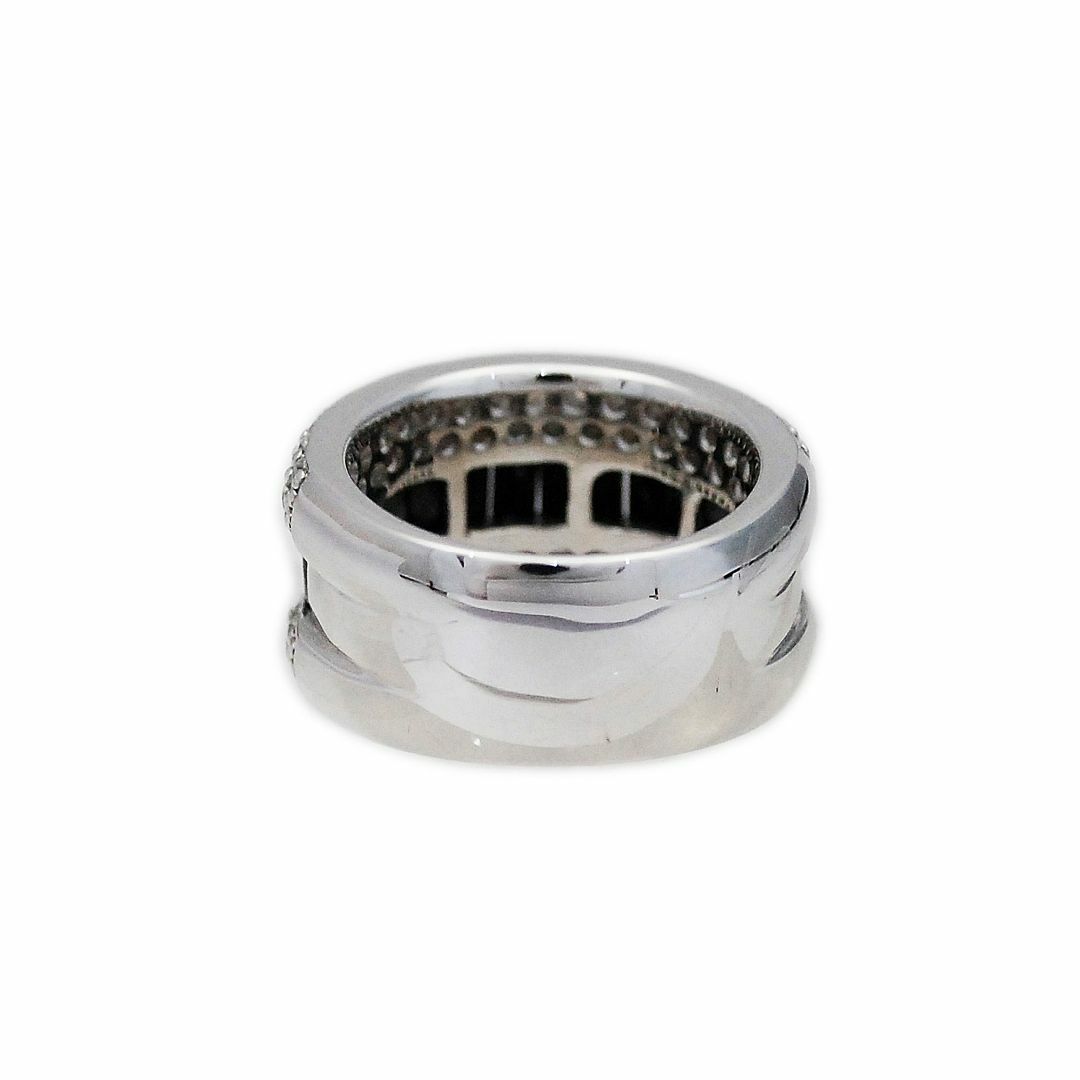 ジルコニア925シルバーロジウムメッキリングGF-16825BK レディースのアクセサリー(リング(指輪))の商品写真