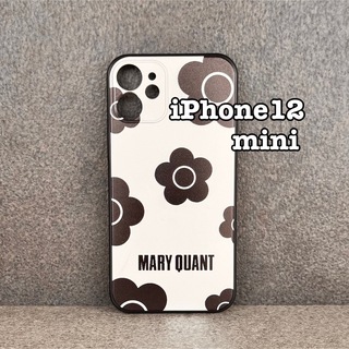 マリークワント(MARY QUANT)のiPhone12 mini マリークワント  デイジー柄  モバイルケース (iPhoneケース)