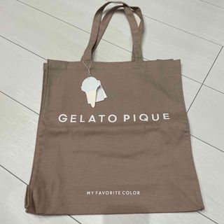 ジェラートピケ(gelato pique)のジェラートピケ　トートバッグ　新品　ベージュ(トートバッグ)