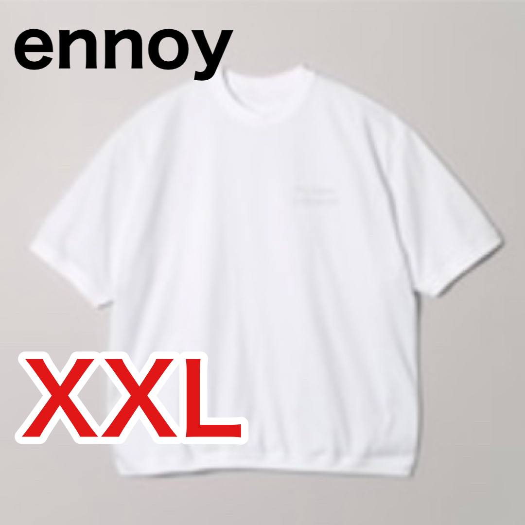 ennoy【ennoy】エンノイ Short sleeve hem rib tee XXL