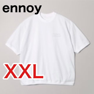 【ennoy】エンノイ Short sleeve hem rib tee XXL