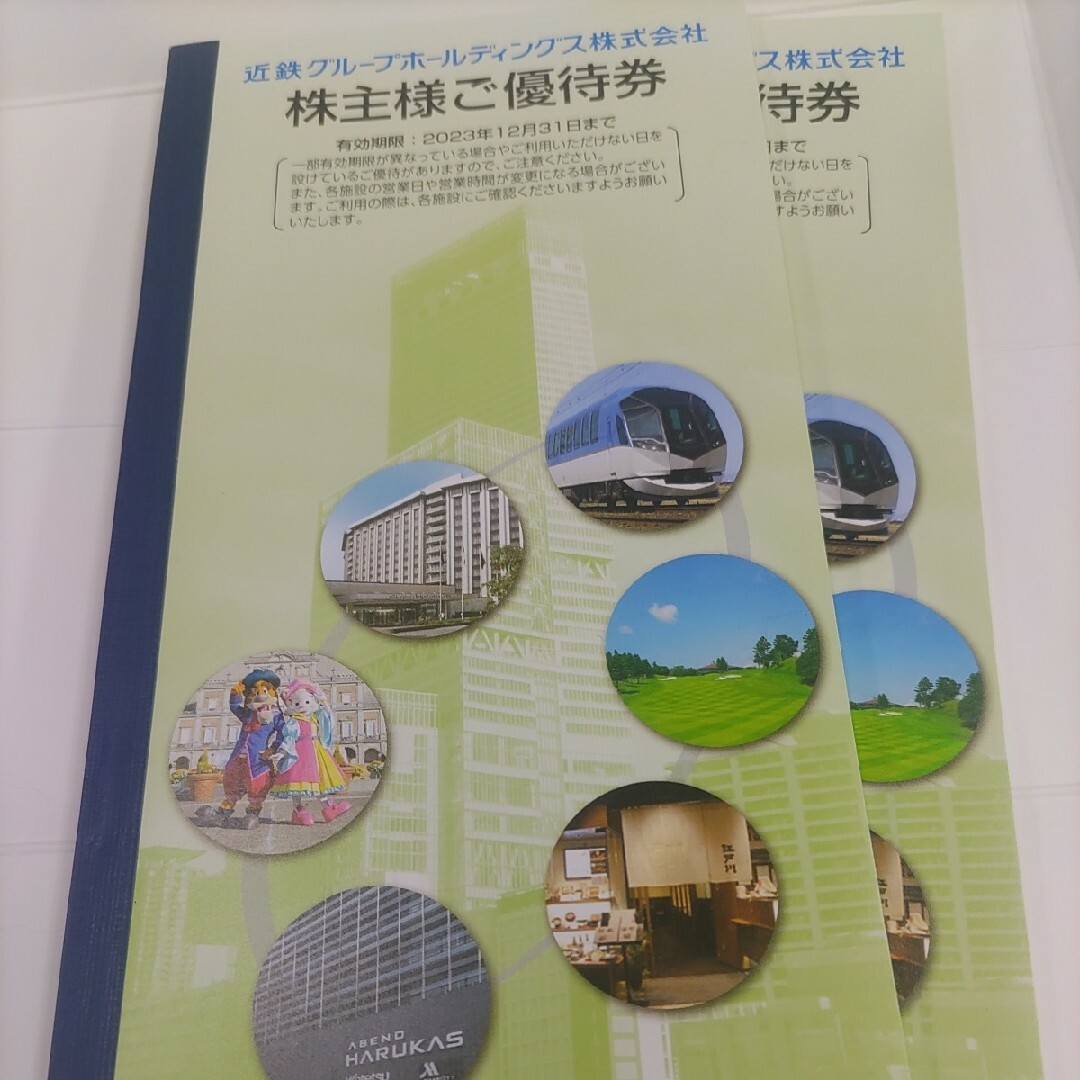 近鉄百貨店(キンテツヒャッカテン)の近鉄グループ優待券2冊300円 エンタメ/ホビーのエンタメ その他(その他)の商品写真