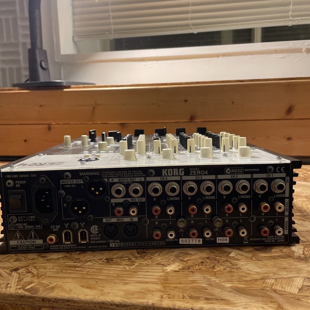 KORG ZERO4 ミキサー ジャンク|楽器・機材 KORG ZERO4 ミキサー ジャンク|楽器・機材