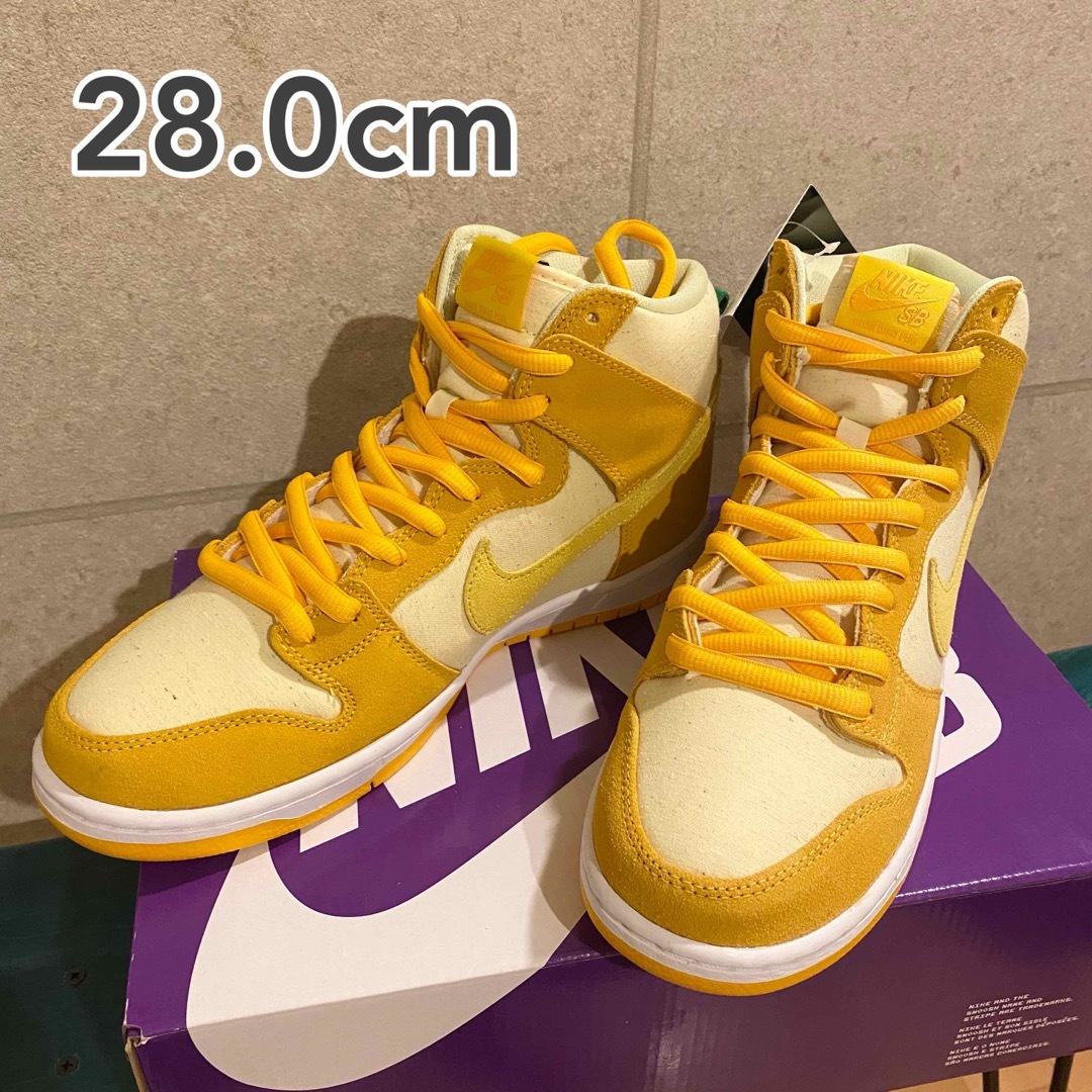 NIKE - 新品未使用 NIKE SB DUNK HIGH PRO パイナップル 28cmの通販 by