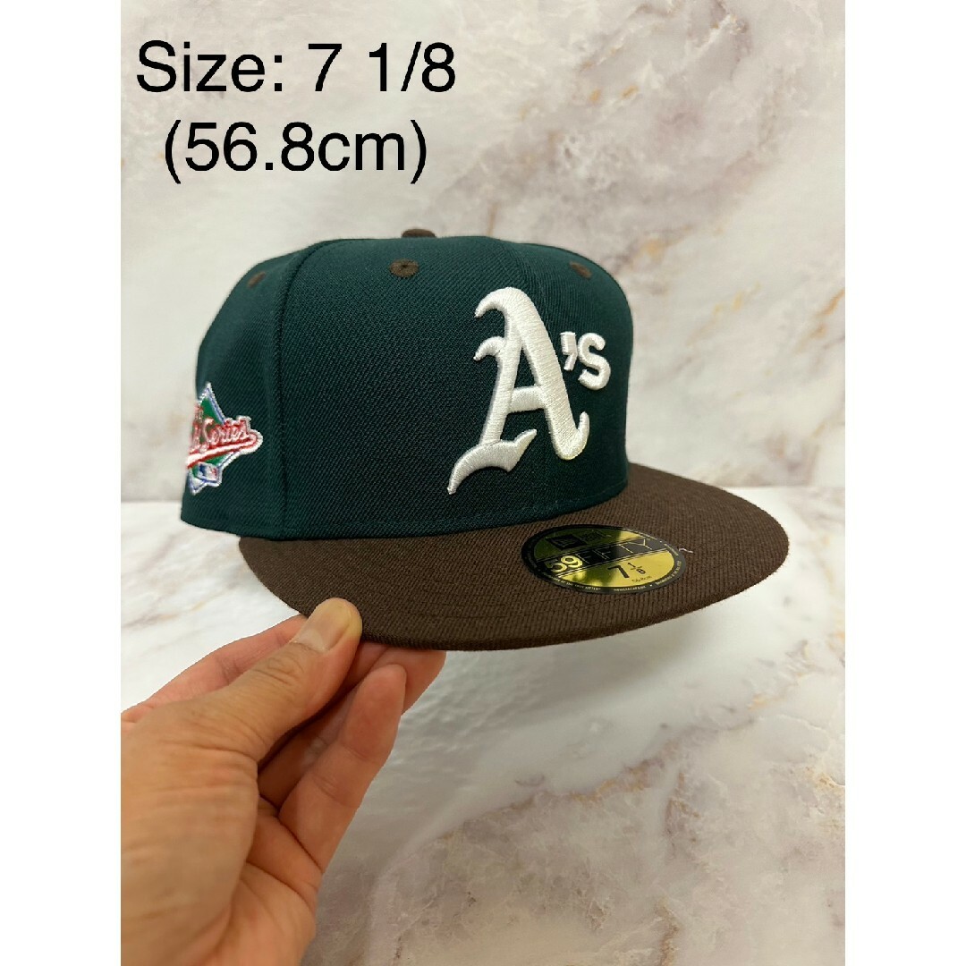 Newera 59fifty オークランドアスレチックス ワールドシリーズ | フリマアプリ ラクマ