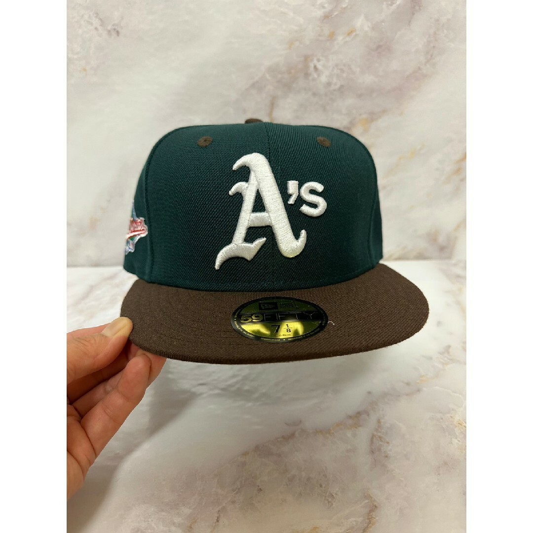NEW ERA - Newera 59fifty オークランドアスレチックス ワールド