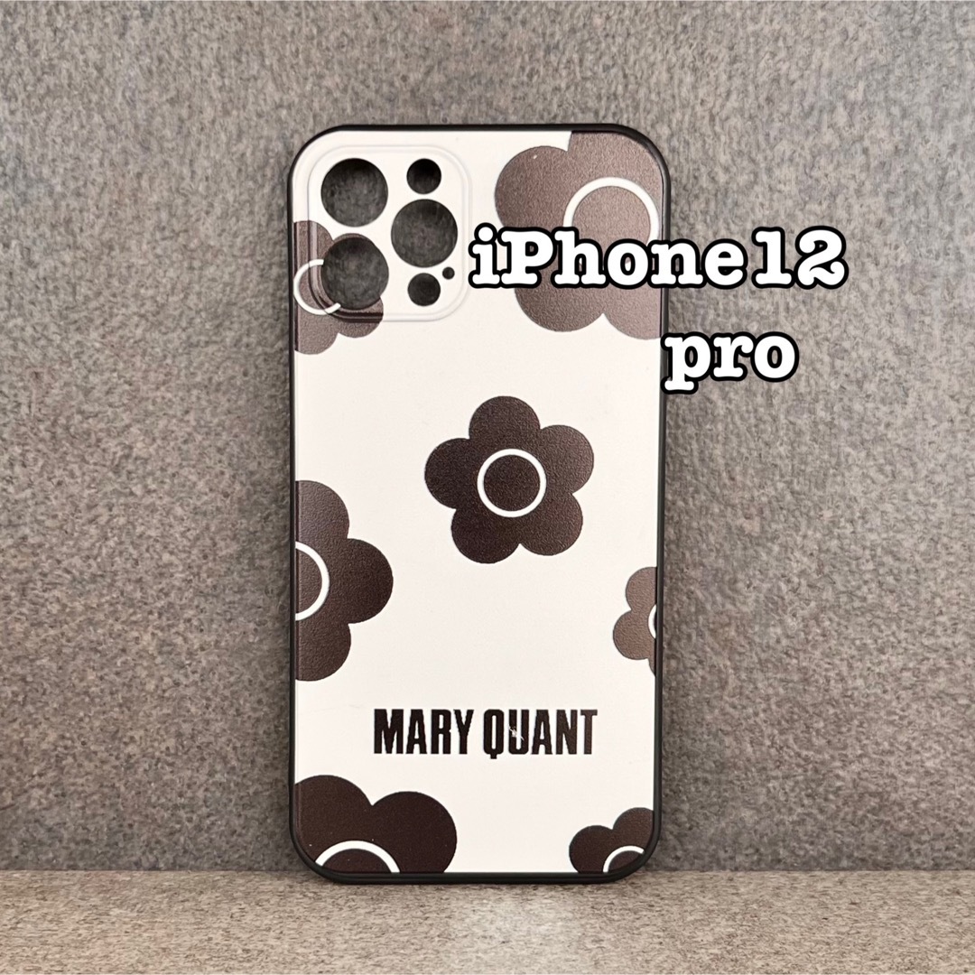 MARY QUANT(マリークワント)のiPhone12pro マリークワント  デイジー柄  モバイルケース  スマホ/家電/カメラのスマホアクセサリー(iPhoneケース)の商品写真