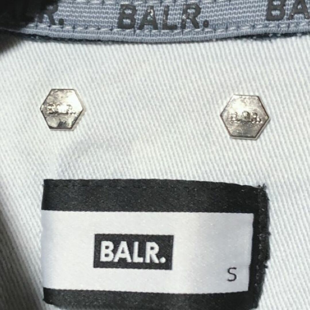 BALR. 日本限定 Tシャツ S/ボーラー ヴィンテージ加工 スウェットデニム