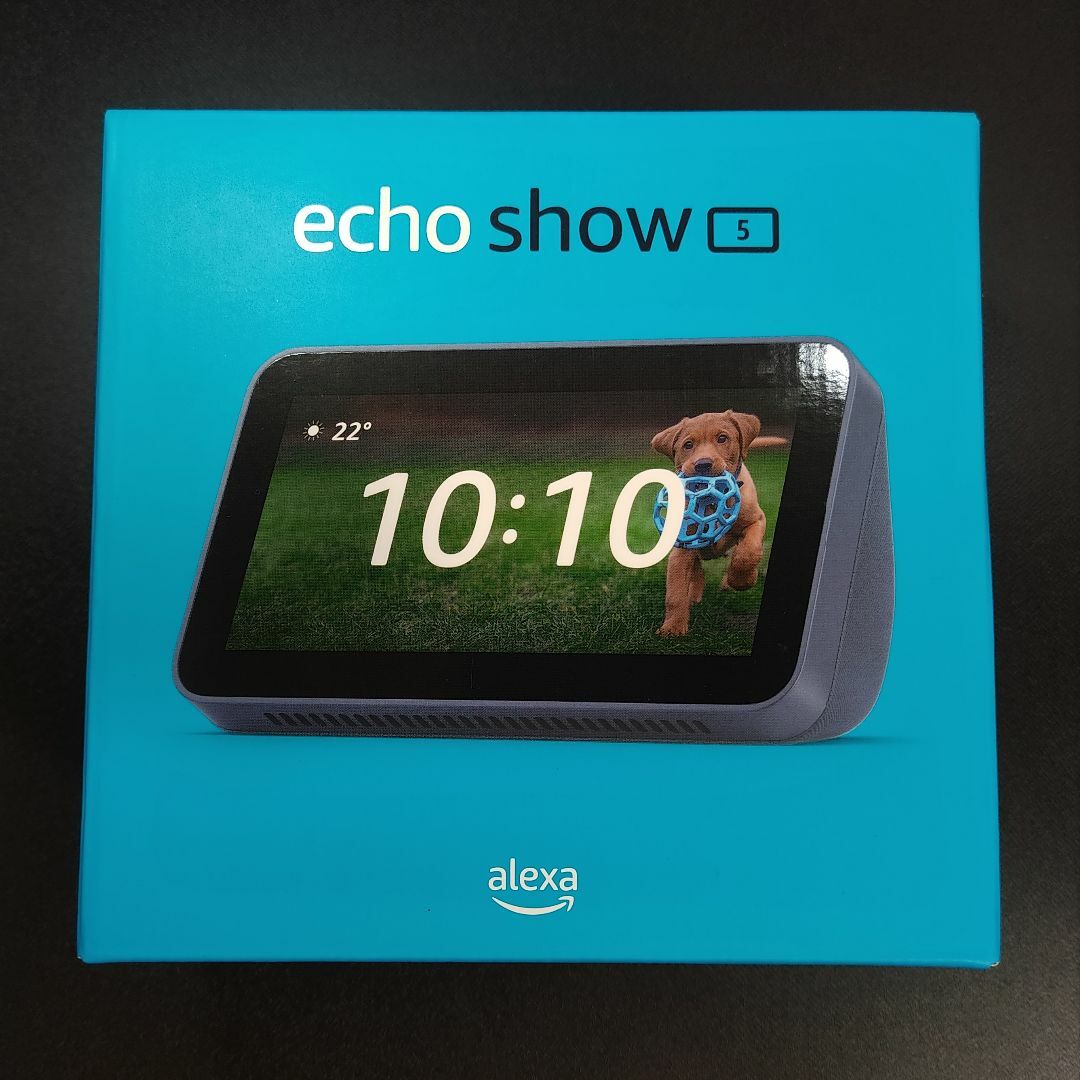 【新品未開封】Amazon  echo show5 第二世代　ディープシーブルー