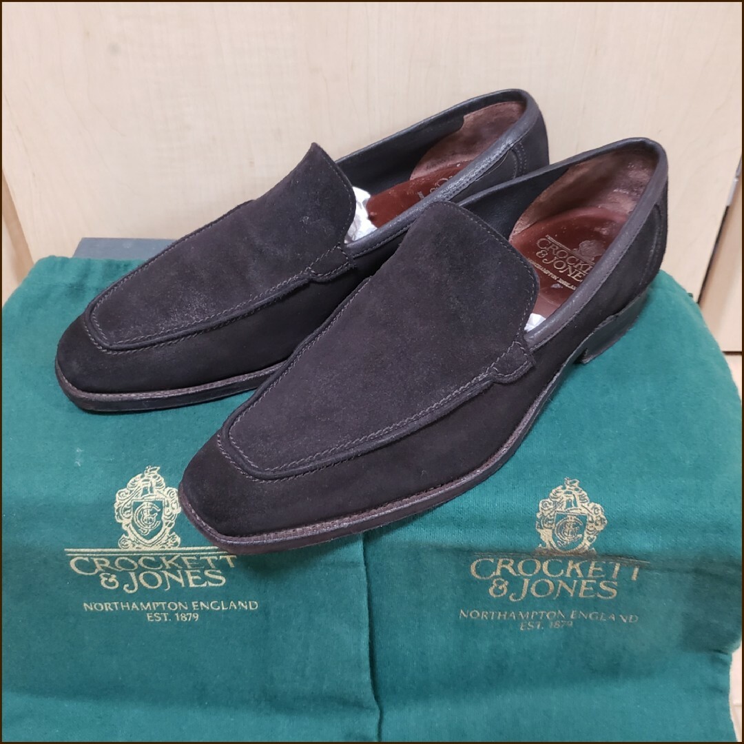 Crockett＆Jones/クロケット＆ジョーンズ　スエードローファー