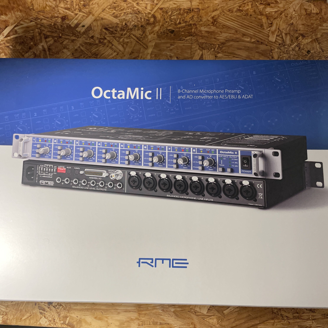 【入手困難・レア】RME Octamic Ⅱ マイクプリアンプ