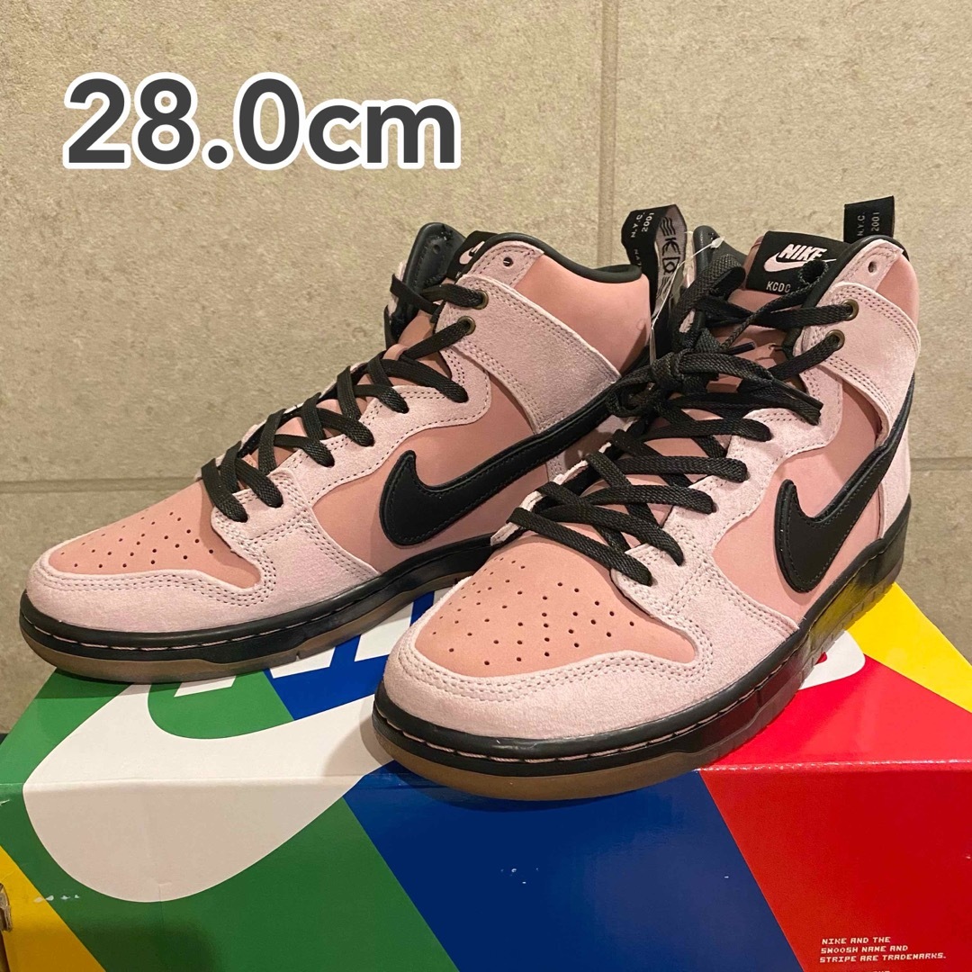 新品未使用 NIKE SB DUNK HIGH PRO QS KCDC 28cm