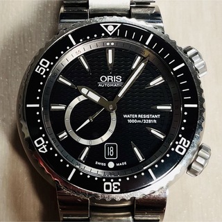 ORIS オリス トリプルカレンダー ムーンフェイズ 7566 裏スケ シルバー SS ステンレス メンズ 自動巻き【6ヶ月保証】【腕時計】