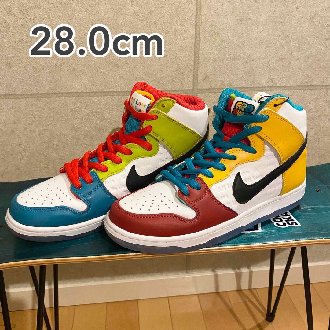 NIKE - 新品未使用 NIKE SB DUNK HIGH PRO QS 28cmの通販 by ありす