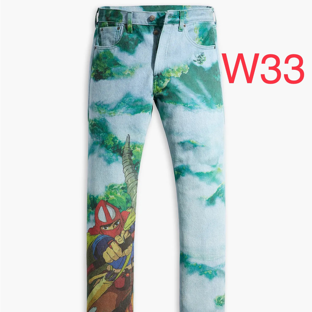 Levi's もののけ姫 コラボ 501'93 W33 ジブリオンライン限定 | フリマアプリ ラクマ