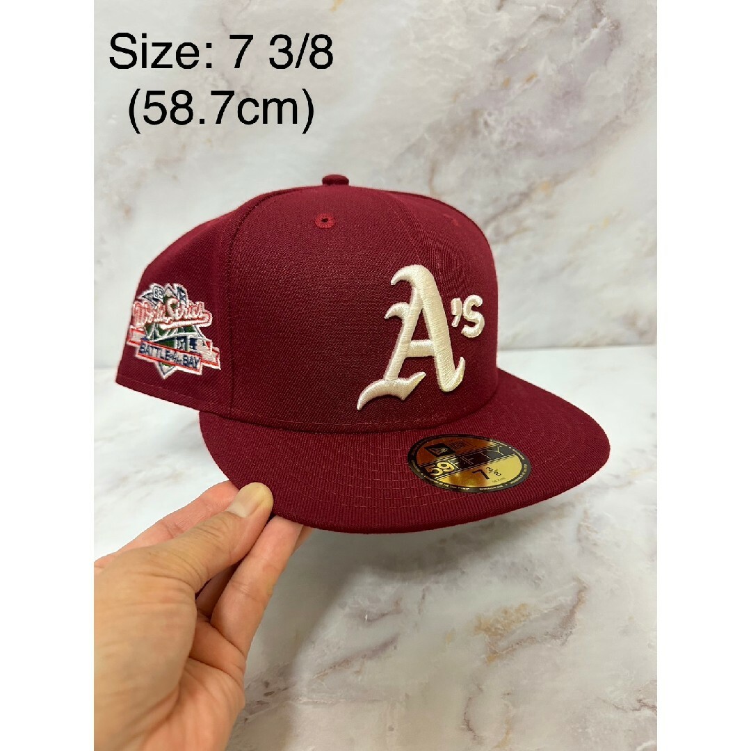 Newera 59fifty オークランドアスレチックス ワールドシリーズ