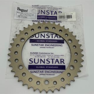 サンスター(SUNSTAR)のゼファー750 520コンバートスプロケット41丁　ZRX1100ホイール流用(パーツ)