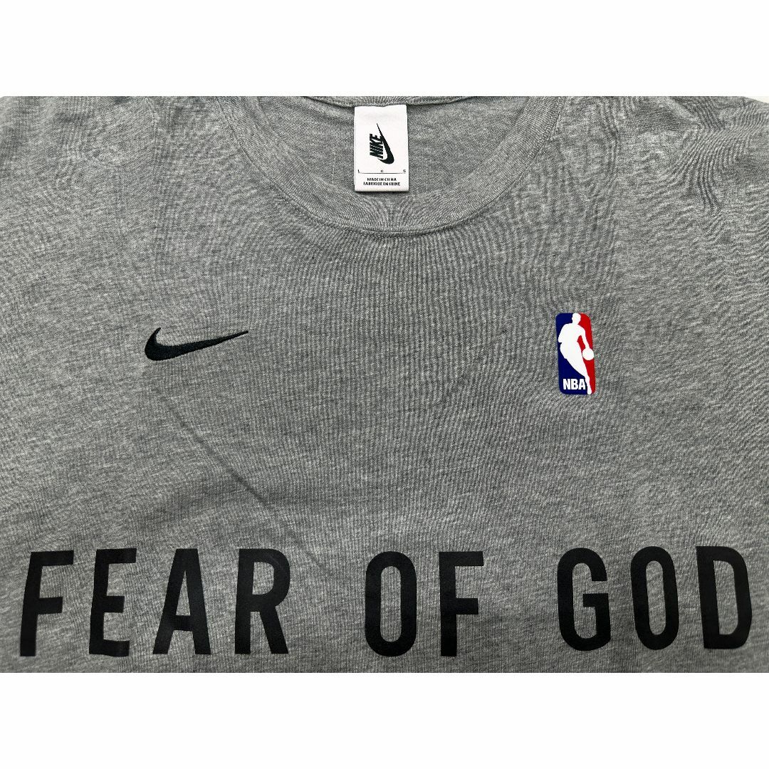 Nike Fear of God Tシャツ NBA  グレー Lサイズ