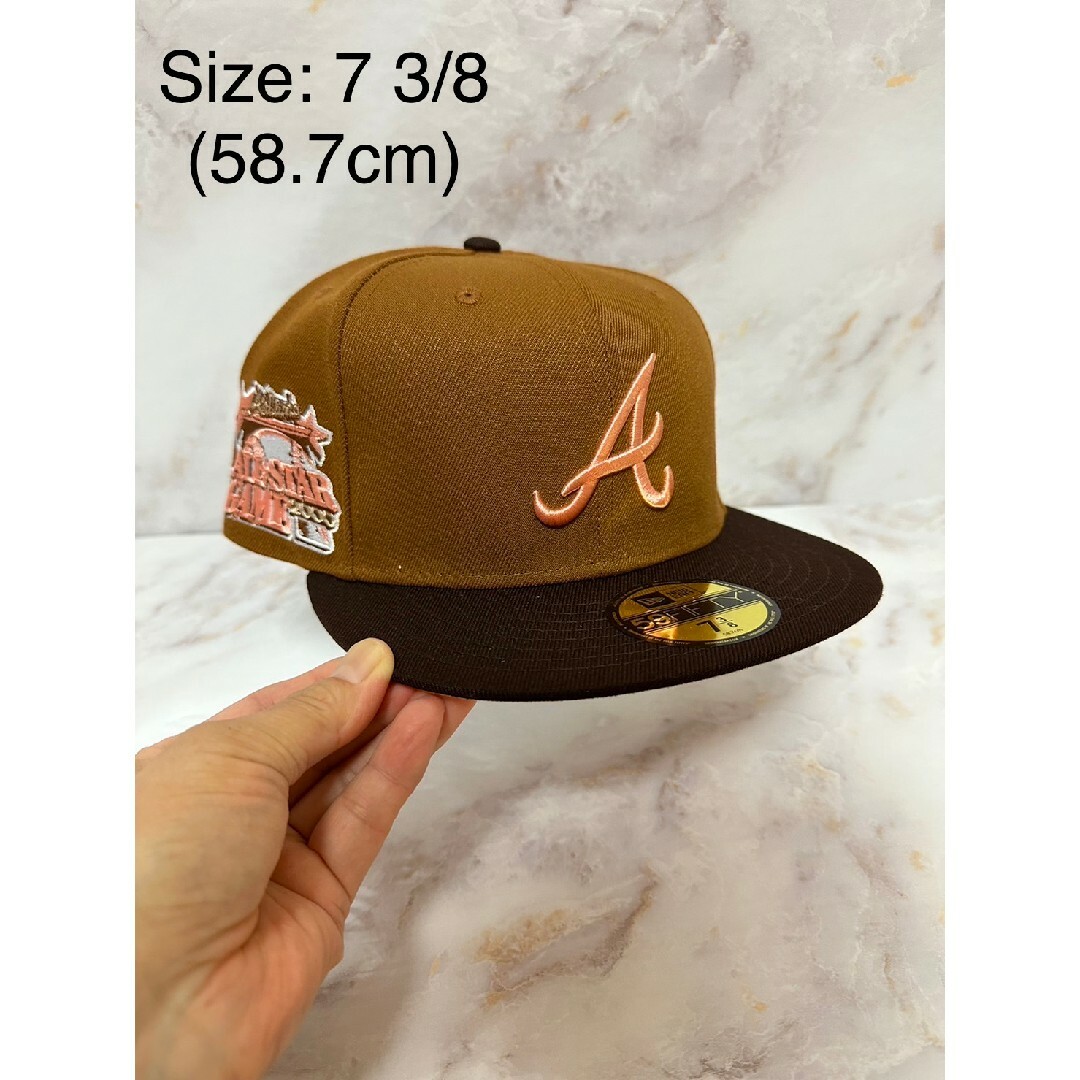 キャップNewera 59fifty アトランタブレーブス オールスターゲーム