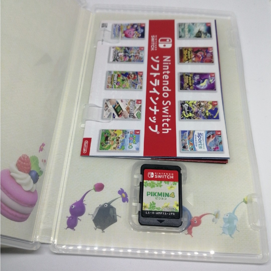 Nintendo Switch(ニンテンドースイッチ)のピクミン4 Switch エンタメ/ホビーのゲームソフト/ゲーム機本体(家庭用ゲームソフト)の商品写真