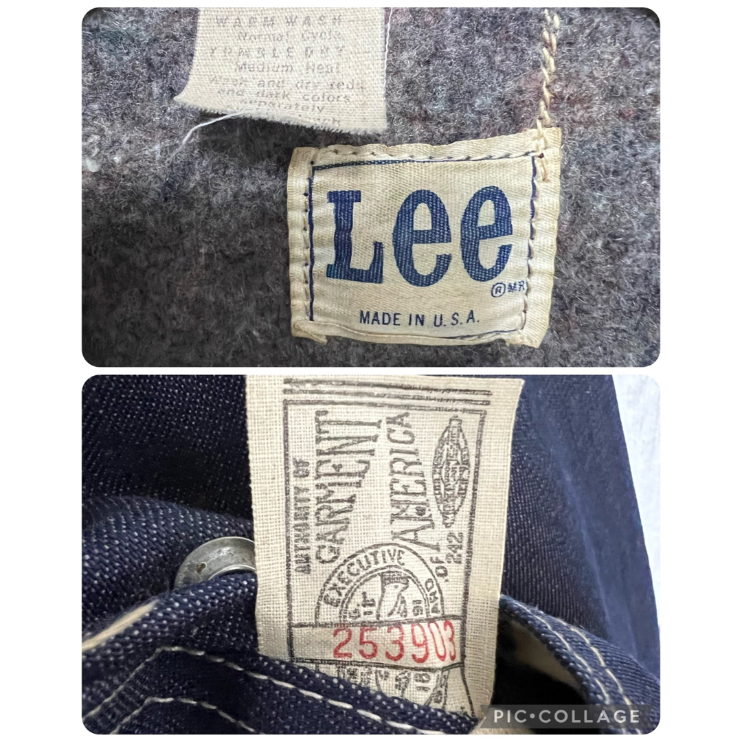 Lee(リー)の希少！Lee 70s ヴィンテージブランケットデニムカバーオール！雰囲気◎ メンズのジャケット/アウター(カバーオール)の商品写真