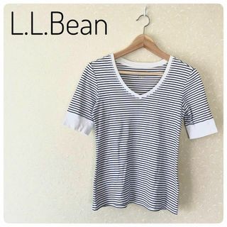 エルエルビーン(L.L.Bean)の良品‼L.L.Beanエルエルビーン　レディース半袖Tシャツ綿100％S-REG(Tシャツ(半袖/袖なし))