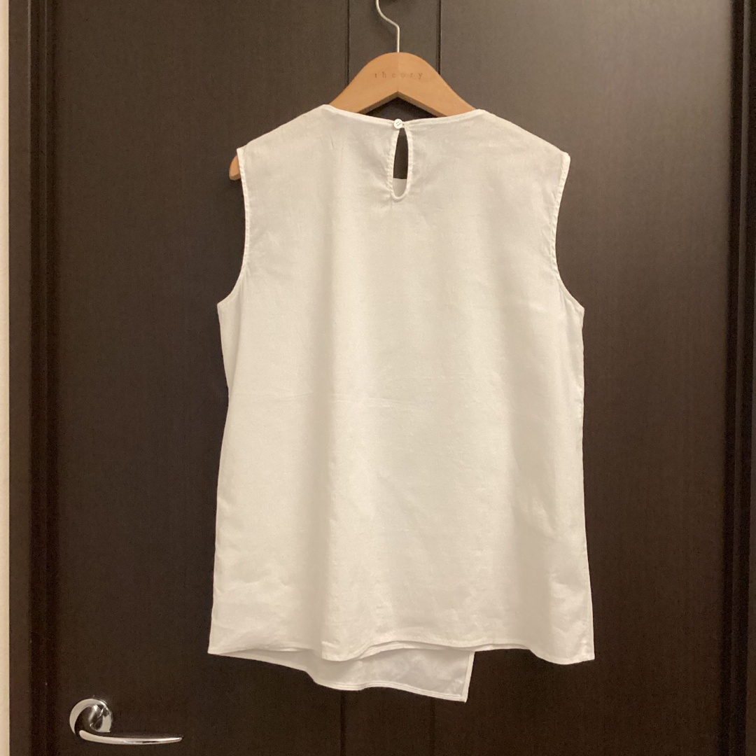 theory - theory 21SS CRUNCH プルオーバータンクトップ 白 Sの通販 by ...