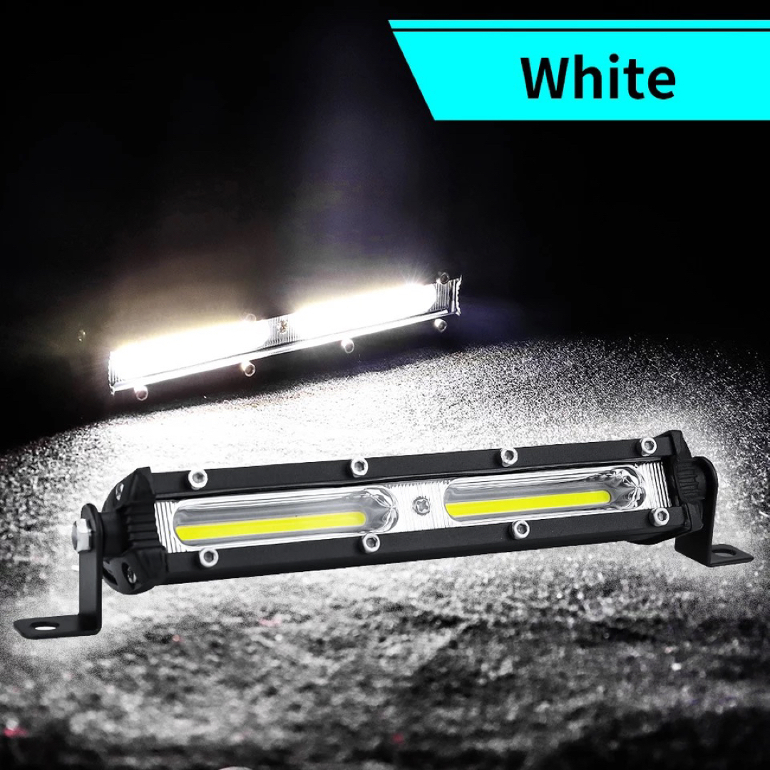 COB LEDライトバー 作業灯 ワークライト フォグランプ バックランプ 自動車/バイクの自動車(汎用パーツ)の商品写真